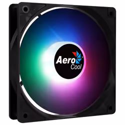 Aerocool Frost 12 Boitier PC Ventilateur 12 cm Noir, Blanc