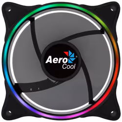 Aerocool Eclipse 12, Ventilateur, 12 cm, 1200 tr/min, 19,8 dB, 1,27 cfm, Noir