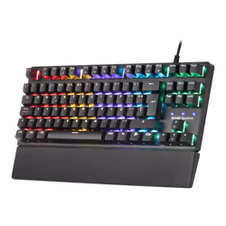 Mars Gaming MKXTKLRES clavier USB QWERTY Espagnole Noir