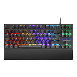 Mars Gaming MKXTKLBES clavier USB QWERTY Espagnole Noir