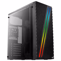 Aerocool Streak Midi Tower Noir