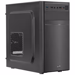 Aerocool CS-103, Mini Tower, PC, Noir, micro ATX, Mini-ITX, Acrylonitrile-Butadiène-Styrène (ABS), SPCC, 15,6 cm