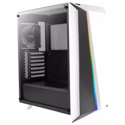 Aerocool CYLONPROWG, Midi Tower, PC, Blanc, ATX, micro ATX, Mini-ITX, Acrylonitrile-Butadiène-Styrène (ABS), SPCC, Multicolor ...