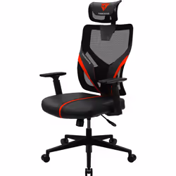 ThunderX3 YAMA1 Siège de jeu universel Noir, Rouge - Vue supplémentaire 4