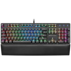 Mars Gaming MK5BPT clavier USB QWERTY Portuguais Noir