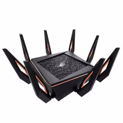 ASUS GT-AX11000 routeur sans fil Gigabit Ethernet Tri-bande (2,4 GHz / 5 GHz / 5 GHz) Noir - Vue supplémentaire 2