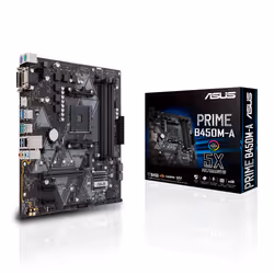ASUS PRIME B450M-A, AMD, Emplacement AM4, AMD Athlon, AMD Ryzen™ 3, AMD Ryzen™ 3 de 2e génération, AMD Ryzen™ 3 de 3e générat ...