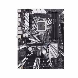 ASUS PRIME Z390-P, Intel, LGA 1151 (Emplacement H4), Intel® Celeron®, Intel® Pentium®, DDR4-SDRAM, 64 Go, DIMM