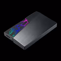 ASUS FX GAMING EHD-A2T disque dur externe 2 To Noir - Vue supplémentaire 3
