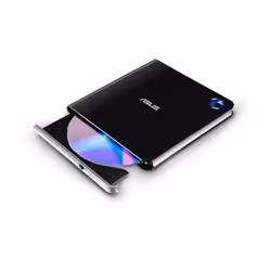 ASUS SBW-06D5H-U, Noir, Argent, Plateau, PC de bureau/PC portable, Blu-Ray RW, USB 3.1 Gen 1, 80,120 mm