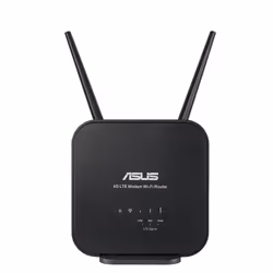 ASUS 4G-N12 B1 routeur sans fil Fast Ethernet Monobande (2,4 GHz) Noir - Vue supplémentaire 3