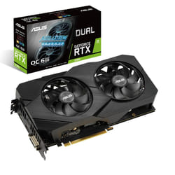 ASUS Dual -RTX2060-O6G-EVO NVIDIA GeForce RTX 2060 6 Go GDDR6