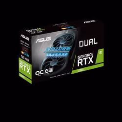 ASUS Dual -RTX2060-O6G-EVO NVIDIA GeForce RTX 2060 6 Go GDDR6