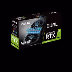 ASUS Dual -RTX2060-6G-EVO NVIDIA GeForce RTX 2060 6 Go GDDR6