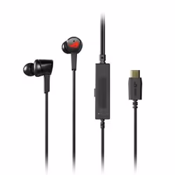 ASUS ROG CETRA, Avec fil, Jouer, 20 - 40000 Hz, 26 g, Casque, Noir