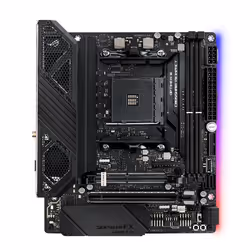 ASUS ROG Crosshair VIII Impact, AMD, Emplacement AM4, AMD Ryzen™ 3 de 2e génération, AMD Ryzen™ 3 de 3e génération, AMD Ryzen ...