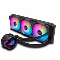 ASUS ROG STRIX LC 360 RGB, Refroidisseur de liquide tout-en-un, 12 cm, 80,95 cfm, 137,5 m³/h