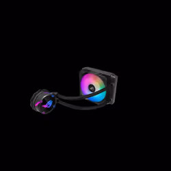 ASUS ROG STRIX LC 120 RGB, Refroidisseur de liquide tout-en-un, 12 cm, 80,95 cfm, 137,5 m³/h, Noir