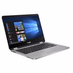 ASUS VivoBook Flip TP401MA-BZ080R N5000 2-en-1 14" Tactile HD Intel® Pentium® Silver 4Go LP64Go eMMC Gris