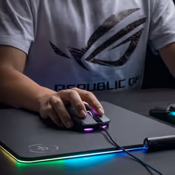 ASUS ROG Strix Impact II souris Ambidextre USB Type-A Optique 6200 DPI - Vue supplémentaire 5