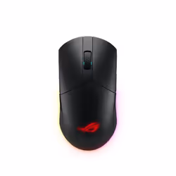 ASUS ROG Pugio II, Ambidextre, Optique, RF Wireless + Bluetooth + USB Type-A, 16000 DPI, Noir