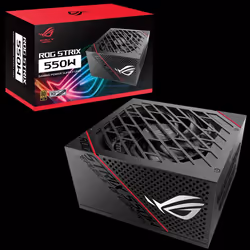 ASUS ROG-STRIX-550G, 550 W, 100 - 240 V, 20 A, 45 A, 20 A, 0,3 A