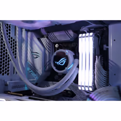 ASUS ROG Strix LC 240 RGB White Edition Processeur Refroidisseur de liquide tout-en-un 12 cm Blanc - Vue supplémentaire 15
