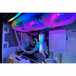 ASUS ROG Strix LC 240 RGB White Edition Processeur Refroidisseur de liquide tout-en-un 12 cm Blanc - Vue supplémentaire 16