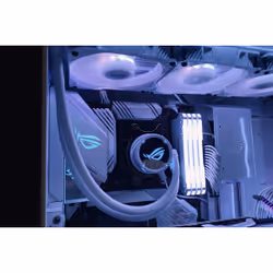 ASUS ROG Strix LC 240 RGB White Edition Processeur Refroidisseur de liquide tout-en-un 12 cm Blanc - Vue supplémentaire 18