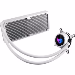 ASUS ROG Strix LC 240 RGB White Edition Processeur Refroidisseur de liquide tout-en-un 12 cm Blanc