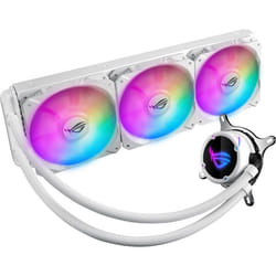 ASUS ROG Strix LC 360 RGB White Edition Processeur Refroidisseur de liquide tout-en-un 12 cm Blanc
