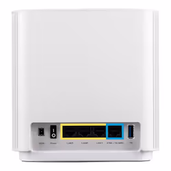 ASUS ZenWiFi AX XT8 (W-2-PK) routeur sans fil Gigabit Ethernet Tri-bande (2,4 GHz / 5 GHz / 5 GHz) Blanc - Vue supplémentaire 4