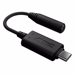 ASUS AI Noise-Canceling Mic Adapter, USB adapter, 8 g, Noir