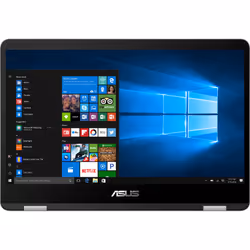 ASUS TP401MA-BZ268R 2-en-1 14" Tactile HD Intel® Pentium® Silver N5030 4Go LP64Go SSD Gris