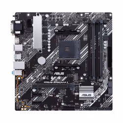 ASUS PRIME B450M-A II, AMD, Emplacement AM4, AMD Ryzen™ 3, AMD Ryzen™ 5, AMD Ryzen™ 7, AMD Ryzen™ 9 de 3e génération, DDR4-SD ...