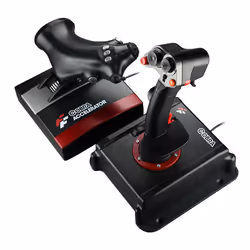 Flashfire Cobra V5 HOTAS, Joystick, Avec fil, Noir, Rouge, 395 mm, 280 mm, 200 mm