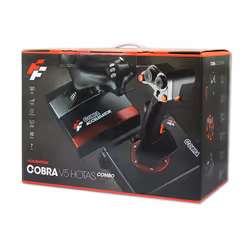 Flashfire Cobra V5 HOTAS Noir, Rouge Joystick