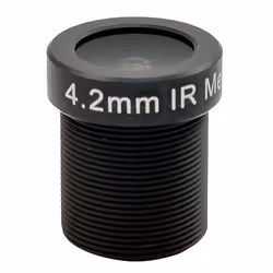 ACTi PLEN-0114, Lentille, Intérieure, Noir, 49 mm, 50 mm, 47 mm