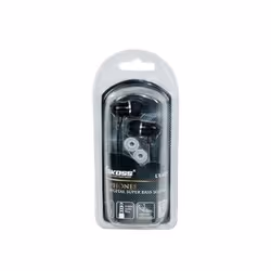 Vakoss LT-437EX, Avec fil, Musique, 20 - 20000 Hz, Casque, Noir