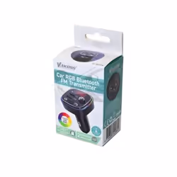 Vakoss TC-B439K transmetteur FM 87,5 - 108 MHz Bluetooth/USB Noir