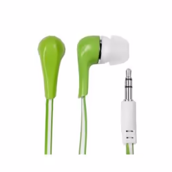 Msonic MH132EE, Avec fil, Musique, 20 - 20000 Hz, Casque, Vert