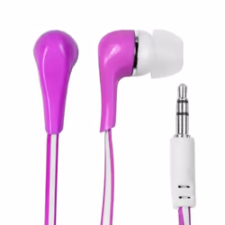 Vakoss MH132EP, Avec fil, Musique, 20 - 20000 Hz, Écouteurs, Rose, Blanc
