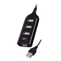 Vakoss TC-234UX, USB 2.0, USB 2.0, Noir, CC, 5 V, 1 A