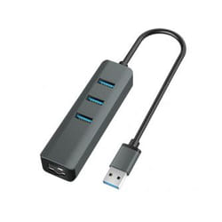 Vakoss TC-4502X hub & concentrateur USB 3.2 Gen 1 (3.1 Gen 1) Type-A 5000 Mbit/s Noir