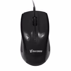 Vakoss TM-481UK, Optique, USB Type-A, 1200 DPI, Noir