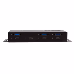 EXSYS EX-1237HMVS hub & concentrateur USB 3.2 Gen 1 (3.1 Gen 1) Type-C 5000 Mbit/s Noir - Vue supplémentaire 3
