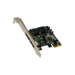 EXSYS eS-ATA II PCI-Express RAID 0/1, PCIe, SIL-3132, 2x SATA 2