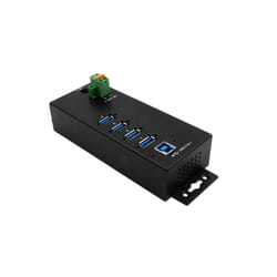 EXSYS EX-1186HMVS-2 hub & concentrateur USB 3.2 Gen 1 (3.1 Gen 1) Type-B 5000 Mbit/s Noir