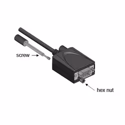 EXSYS EX-1311-2-5V câble Série Noir 1,8 m USB Type-A RS-232 - Vue supplémentaire 4