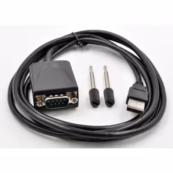 EXSYS EX-1311-2IS câble Série Noir 1,8 m USB Type-A DB-9